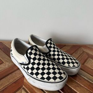 Checkered vans